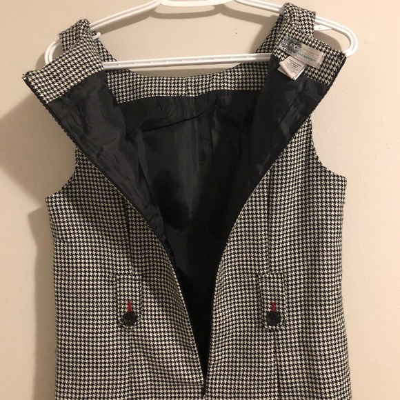 Vintage Point Zero houndstooth sleeveless dress - Picture 10 of 12